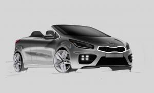Kia pro_cee&rsquo;d GT Cabrio Drawning '2013